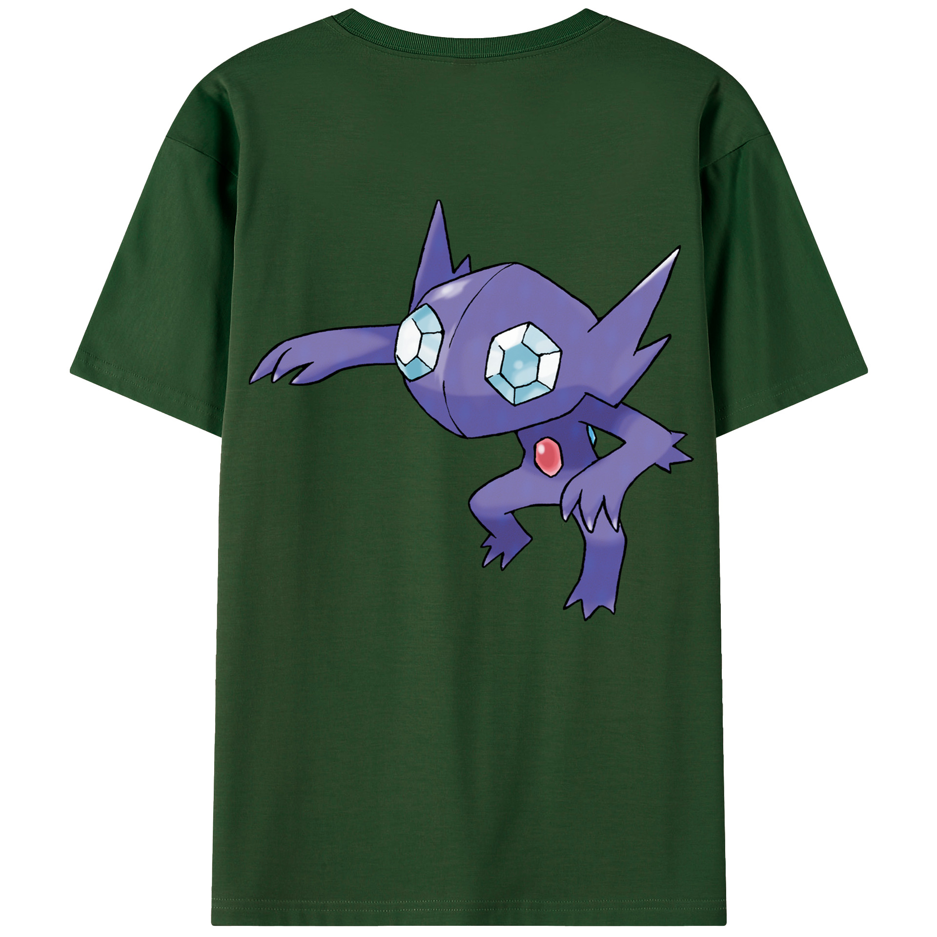（画像用） ポケットモンスター Pokémon 綿100％半袖Tシャツ（背面プリント）